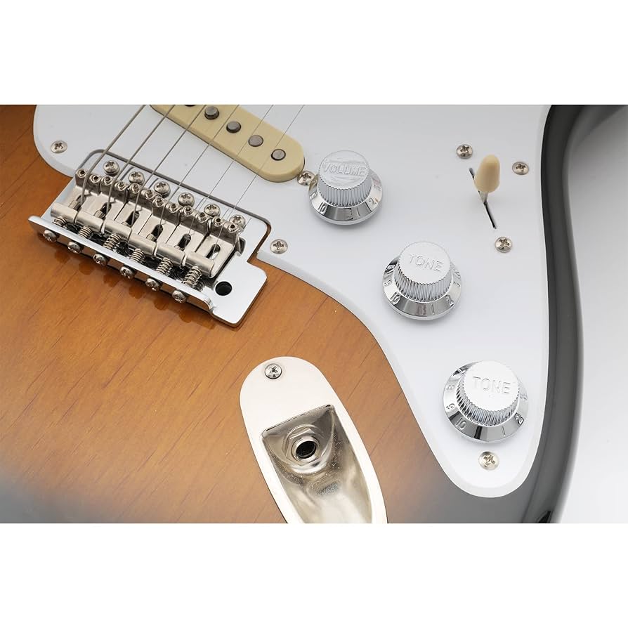 Amazon.co.jp: Musiclily ミリ規格ストラトノブセット 1V2Tノブ